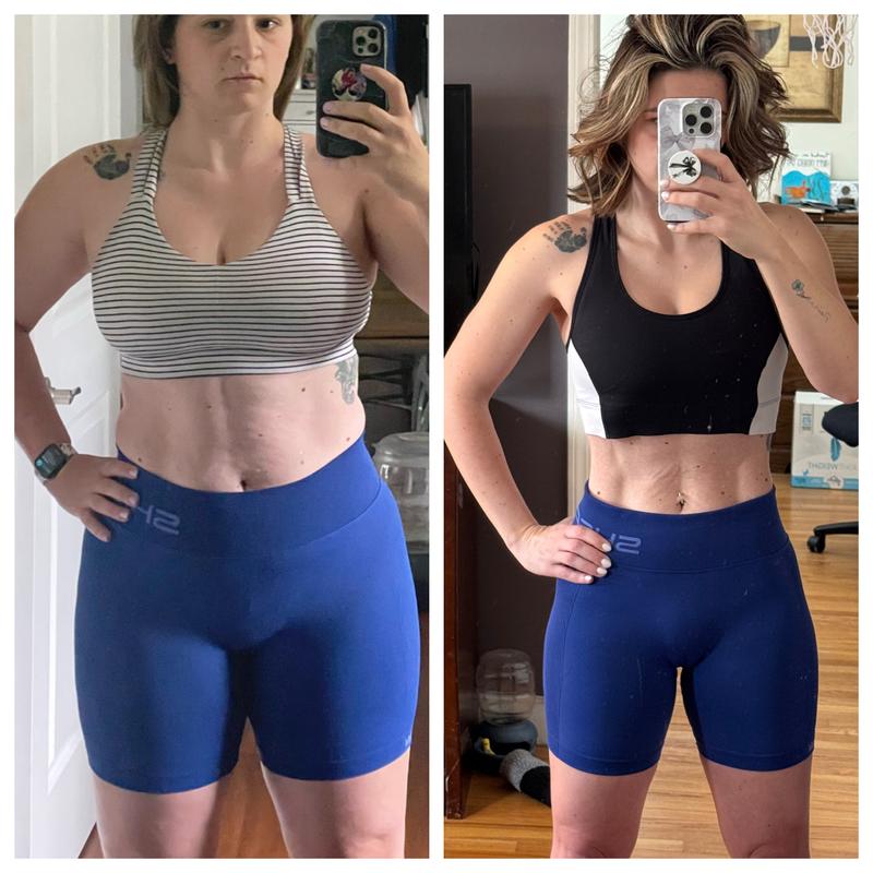Heather front view transformation