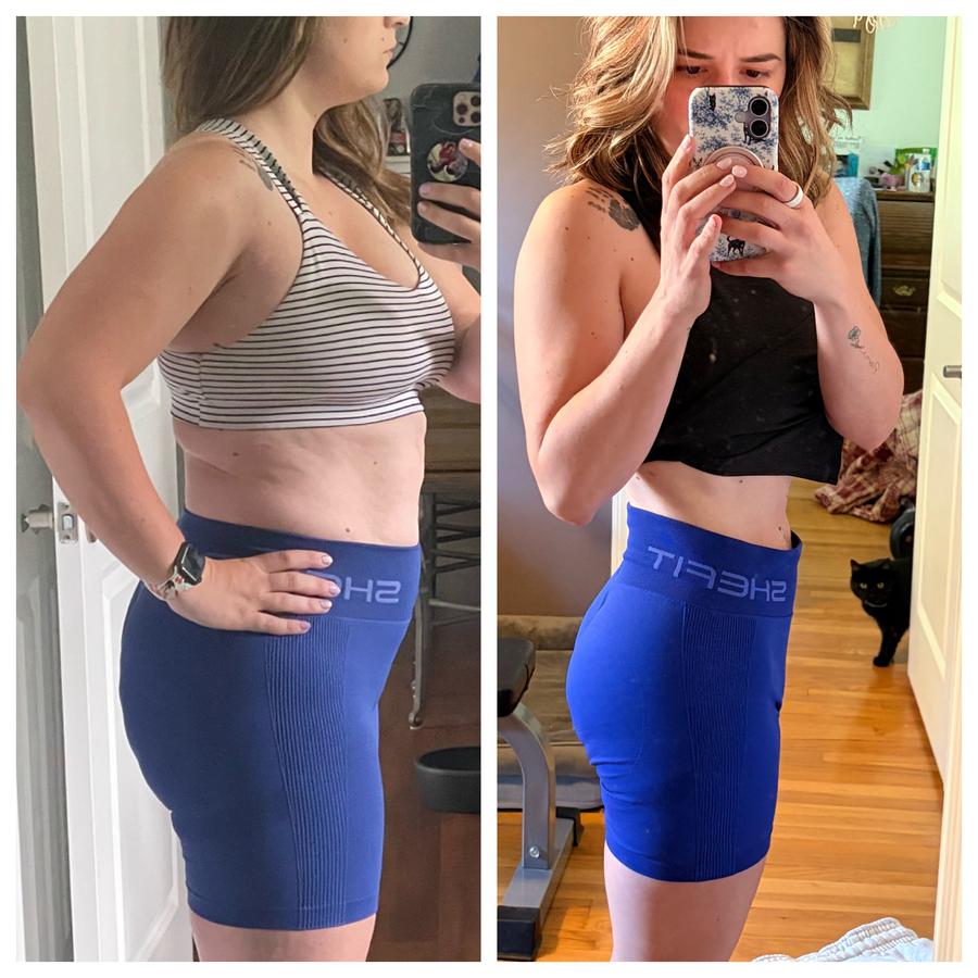 Heather side view transformation